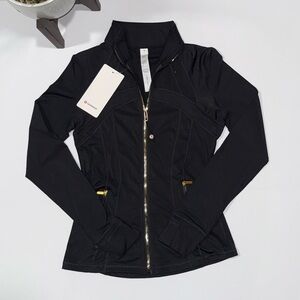 lululemon athletica Black Bomber Jacket